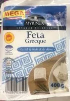 Mängden socker i Feta grecque