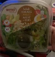 Mängden socker i Salade cereales poulet avovat et oeuf