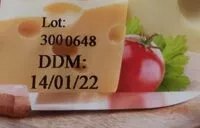 Mängden socker i Emmental français