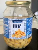 Mängden socker i Lupins