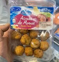 Mängden socker i Accras de morrue