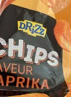 Mängden socker i Chips saveur paprika