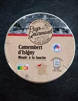 Mängden socker i Camembert d'Isigny
