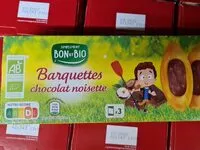Mängden socker i Barquettes chocolat noisette