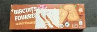 Mängden socker i Biscuits fourrés