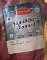 Mängden socker i Aiguillettes de canard