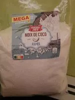 Mängden socker i Noix de coco râpé
