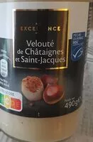 Mängden socker i Velouté de châtaignes et st jacques