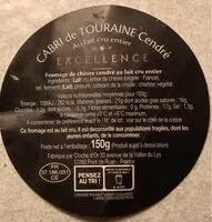 Mängden socker i Cabri de touraine au lait cru entier