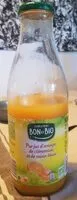 Mängden socker i Pur jus d'orange, de clémentine et de raisin blanc