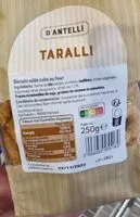 Mängden socker i Taralli