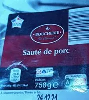 Mängden socker i Sauté de porc
