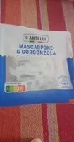 Mängden socker i Mascarpone et gorgonzola
