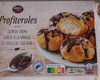 Mängden socker i Profiteroles