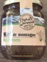 Mängden socker i Miel de montagne