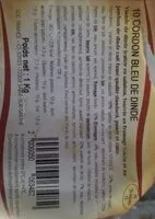 Mängden socker i Cordon bleu