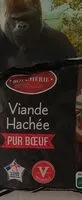 Mängden socker i Viande hachée pur boeuf
