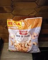 Mängden socker i Noix de cajou