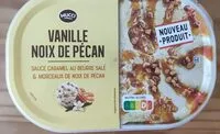 Mängden socker i Glace à la vanille noix de Pécan
