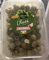Mängden socker i Olives ail & basilc