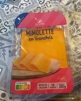 Mängden socker i Mimolette en tranches