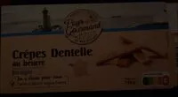 Mängden socker i Crêpes dentelle au beurre