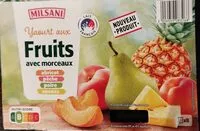 Mängden socker i Yaourts aux fruits