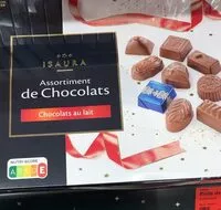 Mängden socker i Assortiment de chocolat