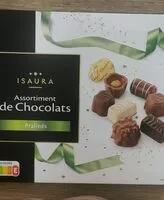 Mängden socker i Assortiment de chocolats - Pralinés