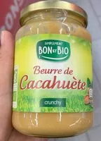 Mängden socker i Beurre de cacahuète crunchy