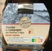 Mängden socker i Terrine de campagne