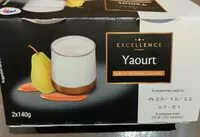 Mängden socker i Yaourt sur lit de poire caramel