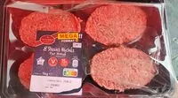 Mängden socker i 8 steaks hachés pur boeuf