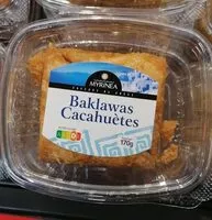 Mängden socker i Baklawas Cacahuètes
