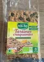Mängden socker i Tartines croquantes