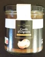 Mängden socker i Confit d'oignons