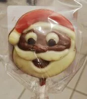 Mängden socker i Sucette de chocolat au lait décoré