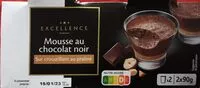 Mängden socker i Mousse au chocolat noir sur croustillant aux praliné