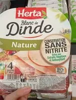 Mängden socker i Blanc de dinde Nature