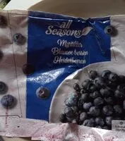 Mängden socker i All seasons myrtilles surgelees