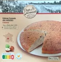 Mängden socker i Gâteau Creusois aux noisettes