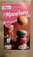 Mängden socker i Macarons
