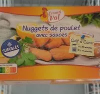 Mängden socker i Nuggets de poulet avec sauces