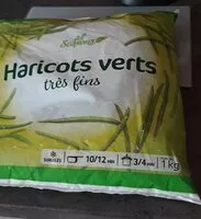 Mängden socker i Haricots verts très fins