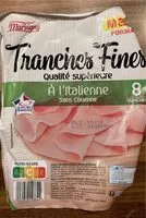 Mängden socker i Tranches fines à l'italienne