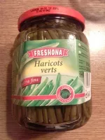 Mängden socker i Haricots verts extra fins