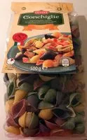 Mängden socker i Conchiglie