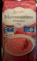 Mängden socker i Mannasuurimo