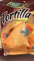 Mängden socker i Tortilla mais-chips bbq