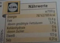 Mängden socker i Frische Hähnchen-Schenkel